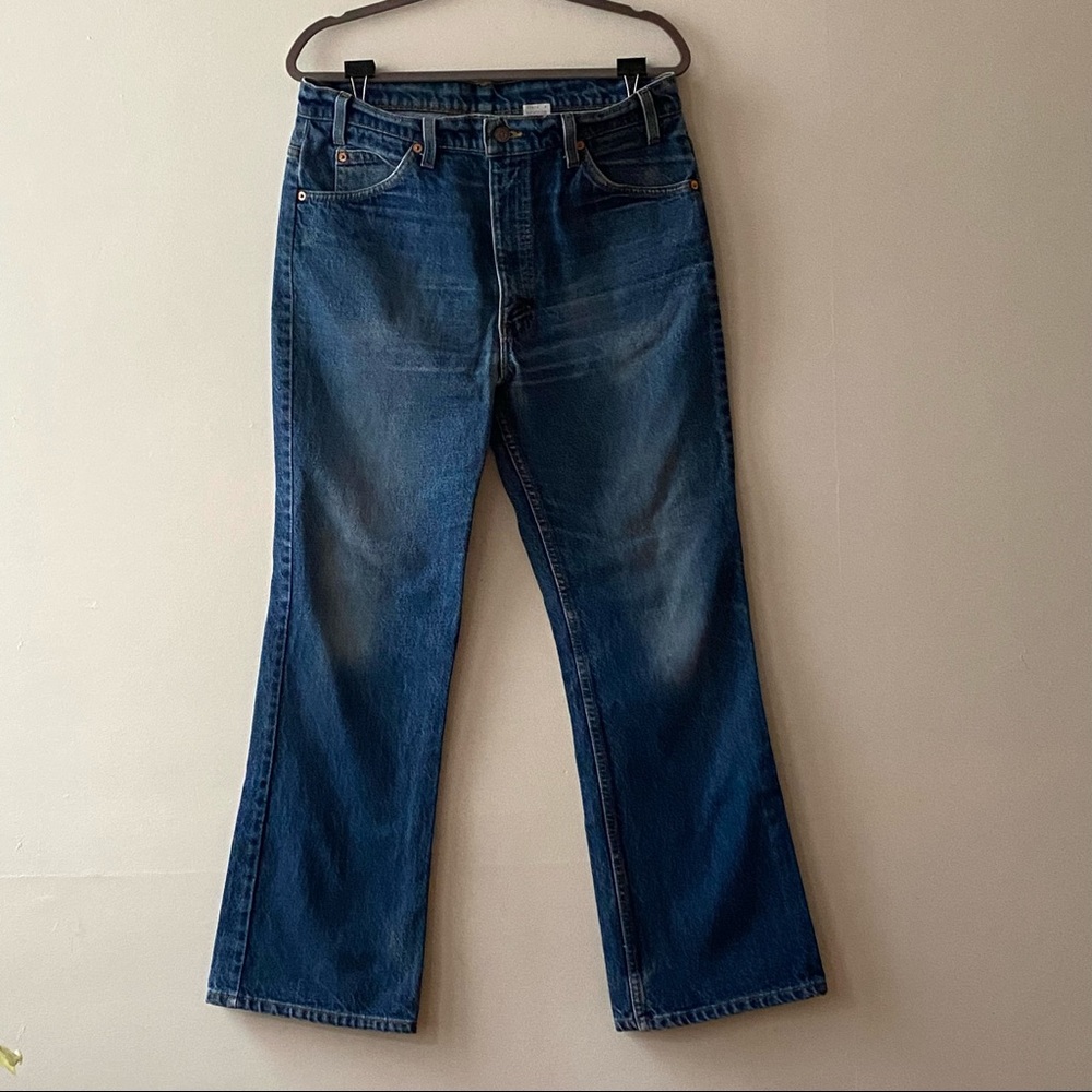 Vintage Orange Tab Levis 36 x 30 Made in USA 575 517 Bootcut
